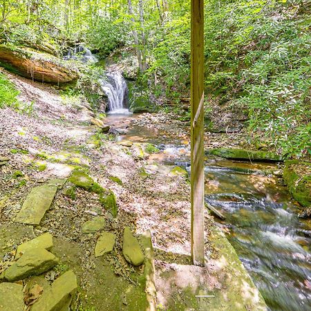 Bryson City Cottage With Hot Tub And Waterfall Views! Exterior foto